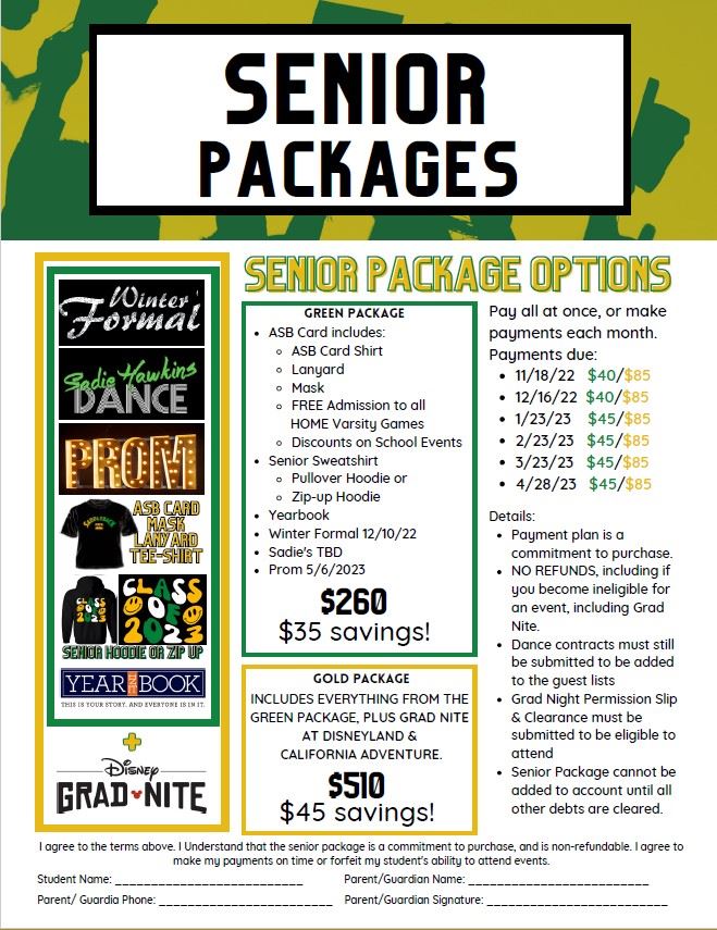 Senior Package